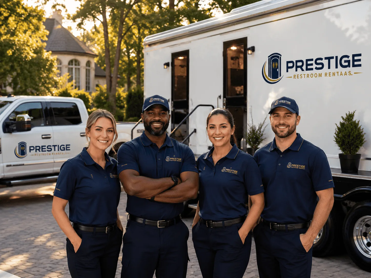 Trusted Luxury Portable Restrooms company in Auxier, KY